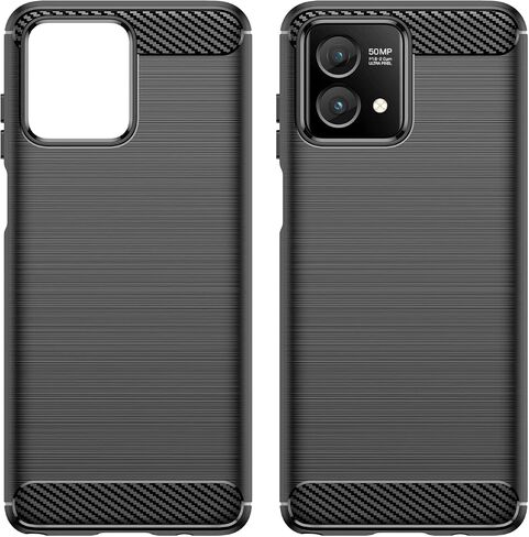for Motorola Moto G Stylus 5G 2023 Phone case, Shockproof, Scratch Resistant Carbon Fiber Jacket, Soft TPU,for Moto G Stylus 5G 2023case (Black)… (Black) in Saudi Arabia