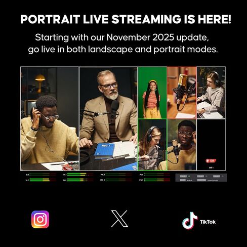 Osee GoStream Duet Multiple Camera SDI and HDMI Live Stream Video Mixer Switcher in Saudi Arabia