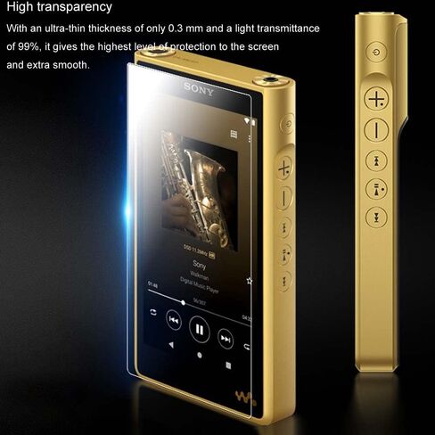 BestforYou 9H Scratch-Proof Premium Protective Screen Protector Film Tempered Glass for Sony Walkman NW-WM1AM2 WM1AM2 NW-WM1ZM2 WM1ZM2 (1PC) in Saudi Arabia