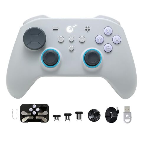 GuliKit TT MAX Bluetooth Gaming Controller for PC/Switch 2/Switch/Android | Ultra-Fast Gamepad with Adjustable TMR Joysticks, Hall & Micro Triggers, 4 Rear Paddles, Multi-functional Adapter in Saudi Arabia
