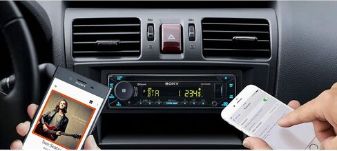 Sony MEX-N5300BT Car Stereo Single Din Radio with Bluetooth, CD Player, USB/AUX in Saudi Arabia