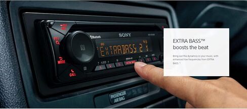 Sony MEX-N5300BT Car Stereo Single Din Radio with Bluetooth, CD Player, USB/AUX in Saudi Arabia