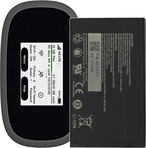 بطارية لجهاز Verizon Jetpack Hotspot Novatel MiFi Wireless Jetpack MiFi 8800L 7730L in Kuwait