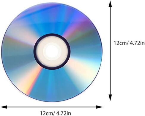 STOBAZA Blank Recordable Compact Discs Versatile Data Recording Discs with Jewel Case Box 2 Sets Writable Music Discs with High Storage Capacity for VCR and Family Memories in Saudi Arabia