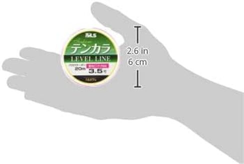 Uzaki Nissin Tenkara Line Onilyu Tenkara Line 65.6 ft (20 m), No. 3.5, Pink in Kuwait