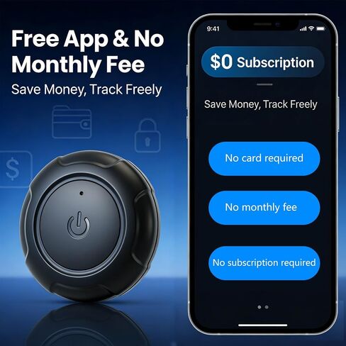 GPS Tracker for Vehicles,Car Portable Magnetic GPS Tracking Device-GF20 | Full Global Coverage Location Tracker for Car,kids,dogs,Trucks/Person. Real Time No Subscription Required/No Monthly Fee in Saudi Arabia
