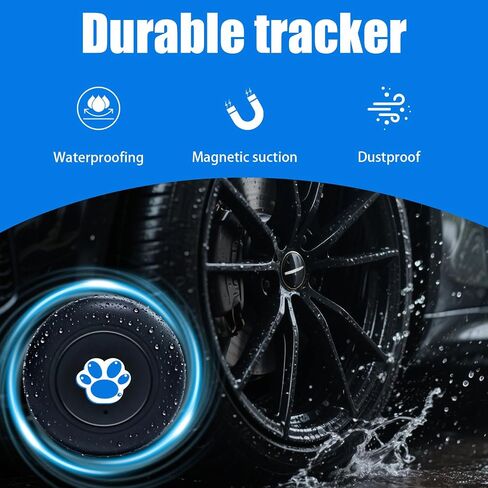 GPS Tracker for Vehicles Cars Motorcycles No Subscription-TG22 | No Monthly Fee,Real-Time Location Tracking Device, Magnetic Mini GPS Tracker for Car Pets Dogs Elderly and Valuables in Saudi Arabia