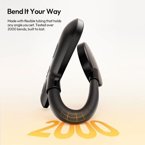ULANZI M10 Magnetic Selfie Light Gooseneck Phone Reading Light with Magsafe | 2500-4500K 5 Brightness Levels & Modes Portable Flexible Arm Fill Light Video Conference Light for iPhone/Android/iPad/Laptop in Saudi Arabia