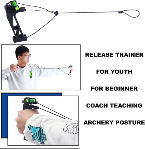 Compound Bow Release Trainer - Archery Bow Training Aids for Youth Adult Beginner in Saudi Arabia