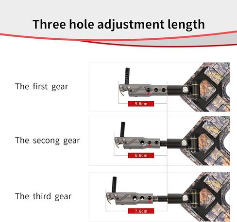 Archery 360° Adjustable Compound Bow Release Aid - Professional Thumb Trigger Wristband Release with Camo Adjustable Strap for Adults Youth Kids Hunting Shooting Accessories in Saudi Arabia