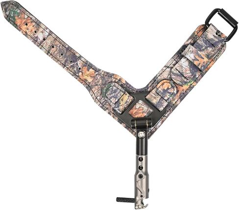 Archery 360° Adjustable Compound Bow Release Aid - Professional Thumb Trigger Wristband Release with Camo Adjustable Strap for Adults Youth Kids Hunting Shooting Accessories in Saudi Arabia