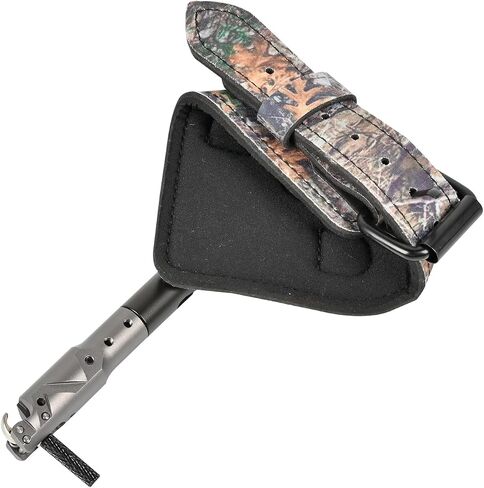 Archery 360° Adjustable Compound Bow Release Aid - Professional Thumb Trigger Wristband Release with Camo Adjustable Strap for Adults Youth Kids Hunting Shooting Accessories in Saudi Arabia
