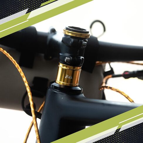 JRC Components Enkei Top Cap Bike Stem Mount | Compatible with All Models of Wahoo Elemnt GPS Devices | Lightweight CNC 6061-T6 Aluminium Body | Suitable for use with 1 1/8" Headset Gunmetal in Saudi Arabia
