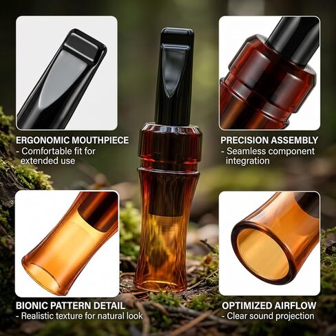 2 Crow Calls, Crow Caller to Attract Crows, Crow Whistle for Turkey Hunting with Location Assistance, Compact ABS Design for Forest Exploration and Wildlife Observation, Ideal Nature Enthusiast Gift in Saudi Arabia