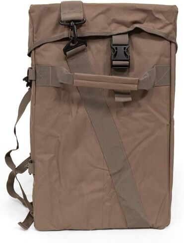 Final Approach Structured Silhouette Decoy Bag in FA Brown in Saudi Arabia