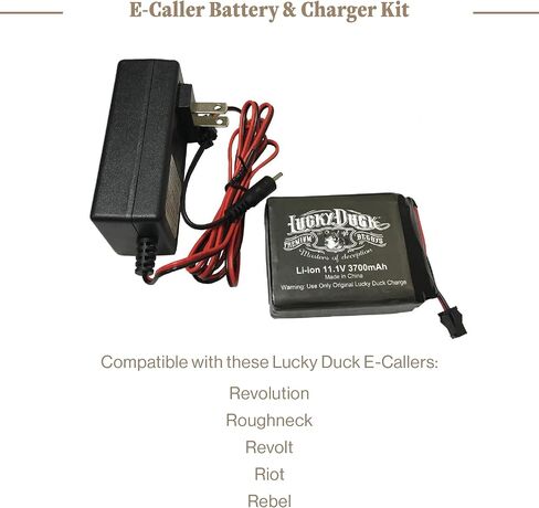 Lucky Duck - E-Caller Rechargeable Battery and Charger Kit in Saudi Arabia