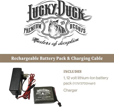 Lucky Duck - E-Caller Rechargeable Battery and Charger Kit in Saudi Arabia