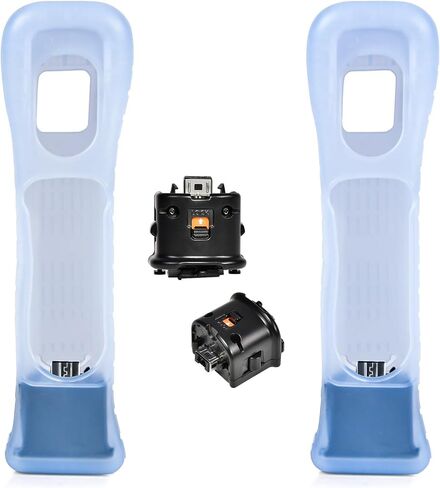 TechKen 2Pack Wii Motion Plus Adapter Wii Motion Attachment, Wii Motion Plus Attachment Motion Plus Accelerator for Wii Controllers in Saudi Arabia