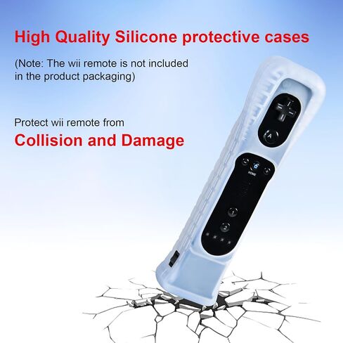 TechKen 2Pack Wii Motion Plus Adapter Wii Motion Attachment, Wii Motion Plus Attachment Motion Plus Accelerator for Wii Controllers in Saudi Arabia
