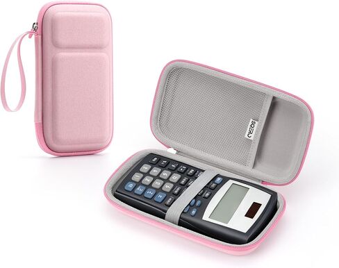 SQERO Hard Case for Texas Instruments TI-84 Plus CE Graphing Calculator | Fits TI-30XIIS TI-34 MultiView, fx-115ES 300ES 991ES Plus/CATIGA/IPEROT Scientific Calculators, for School Exam Travel Use in Saudi Arabia