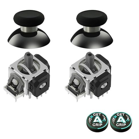 GuliKit TMR Joysticks Replacement for DualSense PS5 / PS5 Edge Controller | Thumbstick Grips for PlayStation 5 Controller, Thumbstick Caps Included in Saudi Arabia