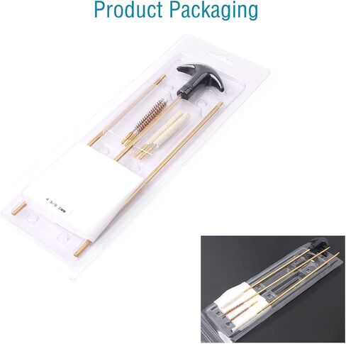 Rifle Gun Barrel Cleaning Kits for .177/.22 (4.5/5.5mm) Caliber, Bore Brush,Pistols Airgun Gun Care Cleaning Rod Brush Set for Hunting and Shooting in Kuwait