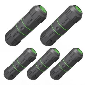 IP68 مقاوم للماء RJ45 مقرنة Cat7 (3.64 بوصة)، 10 جيجابت في الثانية/600 ميجاهرتز، عبوتان | يدعم POE، وصلة إيثرنت خارجية مطلية بالذهب ومحمية لكابلات شبكة CAT7/CAT6A/CAT6 in Kuwait