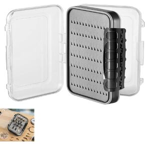 Small Fly Box for Fly Fishing, Compact Fly Fishing Box for Wet and Dry Flies in Saudi Arabia