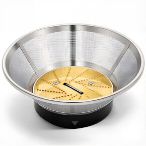 BR-3 Mesh Filter Basket Compatible with breville Juice Models BJE820XL/17, BJE510XL/45, 800JEXL Juicers, Blender Basket Assembly - Ready to Use Mesh Bowl, Upgraded Titanium-coated Blades and Base in Saudi Arabia