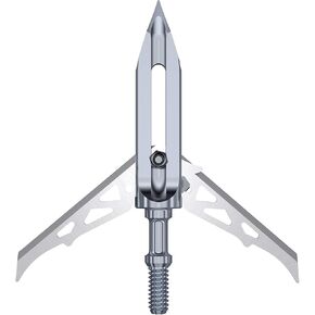 RAVIN Mechanical Broadheads 100 Grain - Crossbow Broadheads with 2-Inch Cut, Internal Spring Clip System, 500 FPS Rated – Titanium, Steel & Aluminum Options for Crossbow Bolts (3-Pack) in Saudi Arabia