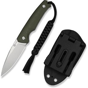 CIVIVI Altus EDC Fixed Blade Knife with Kydex Sheath, 2.99" 14C28N Blade | Ergonomic G10 Handle, Full Tang Design, Ideal for Outdoor Camping Hiking Everyday Carry C20076B-2 in Saudi Arabia