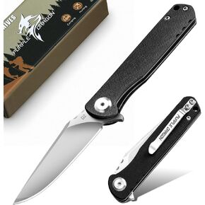 Purple Dragon Folding Pocket Knife - Compact Camping EDC Knife - Purple | D2 Clip Point Blade, G10 Handle, Carry Clip, Quick Deployment, Accidental Closure Prevention, Gift Box, Gift for Men & Women in Kuwait