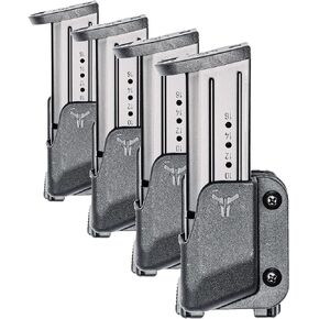OWB Single Mag Pouch for Glock 17, 19, 22, 34, 35, H&K VP9 & More - USA Made - Signature Pro Single Magazine Carrier with Tek-Lok Belt Attachment Clip by Blade-Tech Holsters in Saudi Arabia