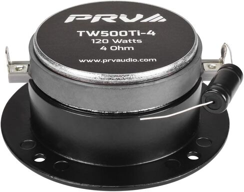 مكبرات صوت صغيرة من PRV AUDIO TW500Ti-4 - 240 وات، مكبرات صوت تيتانيوم 3.75 بوصة لصوت السيارة - سهلة التركيب (زوج) in Kuwait