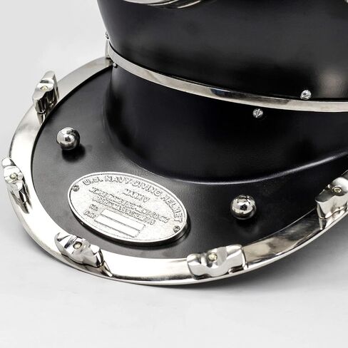 18" Scuba Diving Nautical Helmet | Maritime Ship's Decorative Helmet | Medieval-Mercantile (18 Inches, Nickel Black) in Saudi Arabia