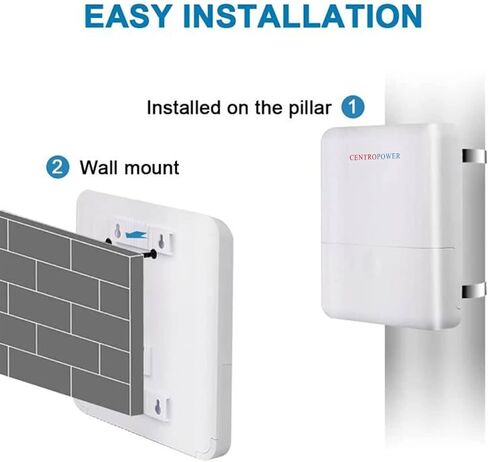 Outdoor 5 Port PoE Switch/Extender/Booster | 60W 48V, 10/100/1000M, PoE Passthrough, 6KV Lightning Protection, IEEE 802.3af/at/bt in Saudi Arabia