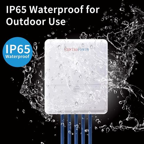 Outdoor 5 Port PoE Switch/Extender/Booster | 60W 48V, 10/100/1000M, PoE Passthrough, 6KV Lightning Protection, IEEE 802.3af/at/bt in Saudi Arabia