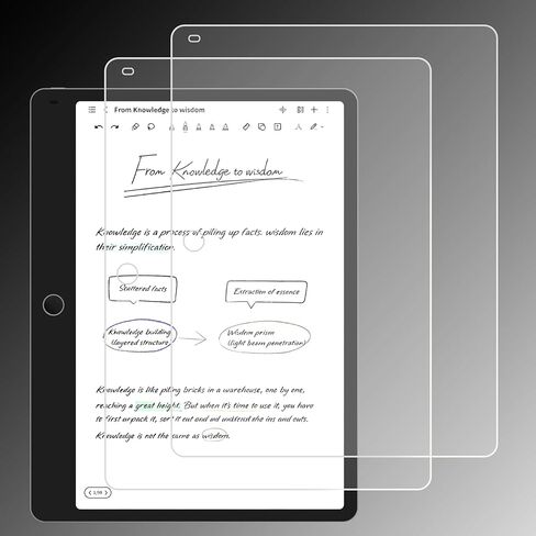 Anti-Glare Screen Protector for TCL Note A1 NXTPAPER Tablet 11.5" (Model 9566X), Anti Fingerprint, Scratch Resistant, Paper Texture Feel Nano Matte PET Soft Film, 2-Pack (Matte) in Saudi Arabia