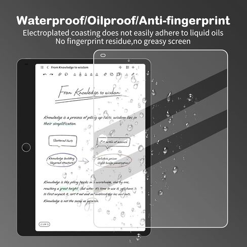 Anti-Glare Screen Protector for TCL Note A1 NXTPAPER Tablet 11.5" (Model 9566X), Anti Fingerprint, Scratch Resistant, Paper Texture Feel Nano Matte PET Soft Film, 2-Pack (Matte) in Saudi Arabia