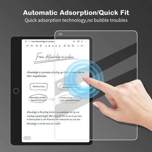 Anti-Glare Screen Protector for TCL Note A1 NXTPAPER Tablet 11.5" (Model 9566X), Anti Fingerprint, Scratch Resistant, Paper Texture Feel Nano Matte PET Soft Film, 2-Pack (Matte) in Saudi Arabia