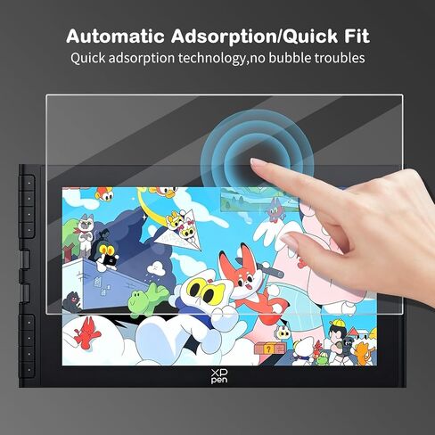 Anti-Glare Screen Protector for XPPen Artist 12 3rd Drawing Tablet 11.9" | Anti Fingerprint | Scratch Resistant | Paper Feel | Matte Nano PET Soft Film | 2-Pack | ﻿ (Matte) in Saudi Arabia