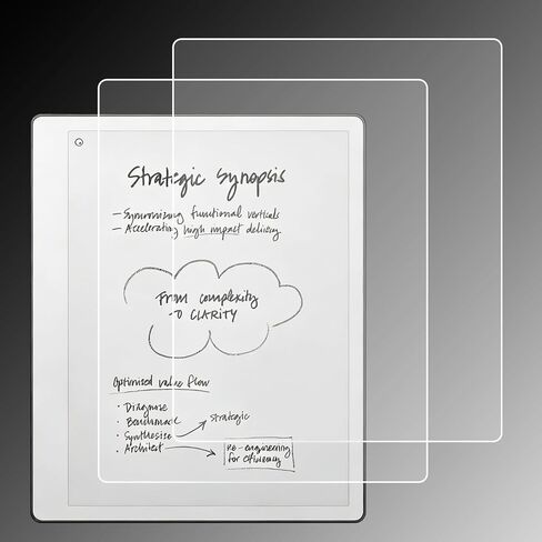 Anti-Glare Screen Protector for Remarkable Paper Pure (10.3",2026 Released), Anti Fingerprint, Scratch Resistant, Paper Feel Matte Nano PET Soft Film, 2-Pack ﻿ (Matte) in Saudi Arabia