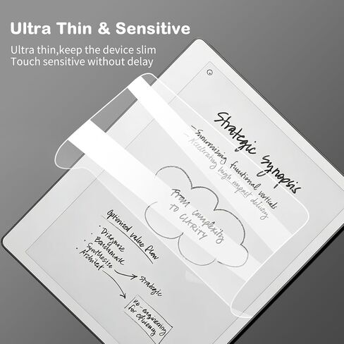 Anti-Glare Screen Protector for Remarkable Paper Pure (10.3",2026 Released), Anti Fingerprint, Scratch Resistant, Paper Feel Matte Nano PET Soft Film, 2-Pack ﻿ (Matte) in Saudi Arabia