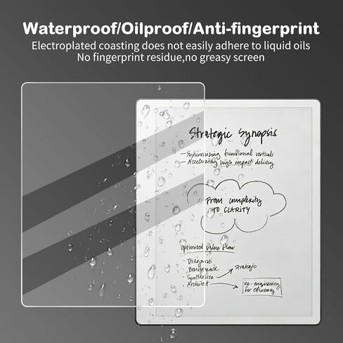 Anti-Glare Screen Protector for Remarkable Paper Pure (10.3",2026 Released), Anti Fingerprint, Scratch Resistant, Paper Feel Matte Nano PET Soft Film, 2-Pack ﻿ (Matte) in Saudi Arabia