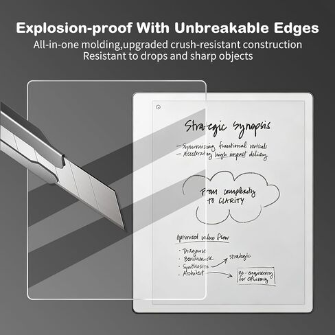Anti-Glare Screen Protector for Remarkable Paper Pure (10.3",2026 Released), Anti Fingerprint, Scratch Resistant, Paper Feel Matte Nano PET Soft Film, 2-Pack ﻿ (Matte) in Saudi Arabia