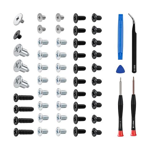 WCDZSU Full Screws Set Replacement for Nintendo Switch Console Repair Kit | NS Accessories Housing Shell Philips Head Screw Replacement Repair Fastener Kit with Screwdriver Tweezer Opening Tool in Saudi Arabia