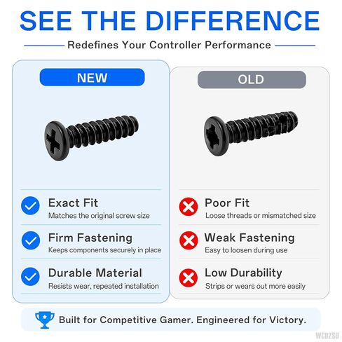 WCDZSU Full Screws Set Replacement for Nintendo Switch Console Repair Kit | NS Accessories Housing Shell Philips Head Screw Replacement Repair Fastener Kit with Screwdriver Tweezer Opening Tool in Saudi Arabia