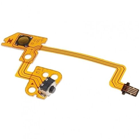 2-Pack L Button Key Ribbon Flex Cable for Nintendo Switch Joy-Con | Left Shoulder Button Replacement, JoyCon Cable, Compatible with Switch/OLED, Not for Switch 2 in Saudi Arabia