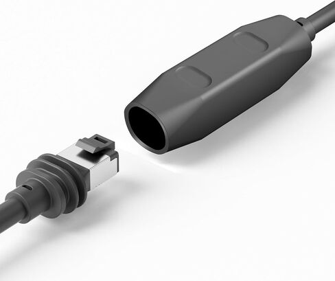 Starlink Cable Coupler for Starlink Gen 3, IP68 Waterproof RJ45 Extension Connector Compatible for Starlink Ethernet Adapter Gen 3/Mini Dish and Router, Plug & Play Cat7 10Gbps Adapter in Saudi Arabia