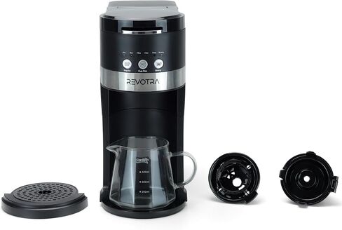 REVOTRA Single Serve Coffee Maker for Pods & Ground Coffee in Saudi Arabia